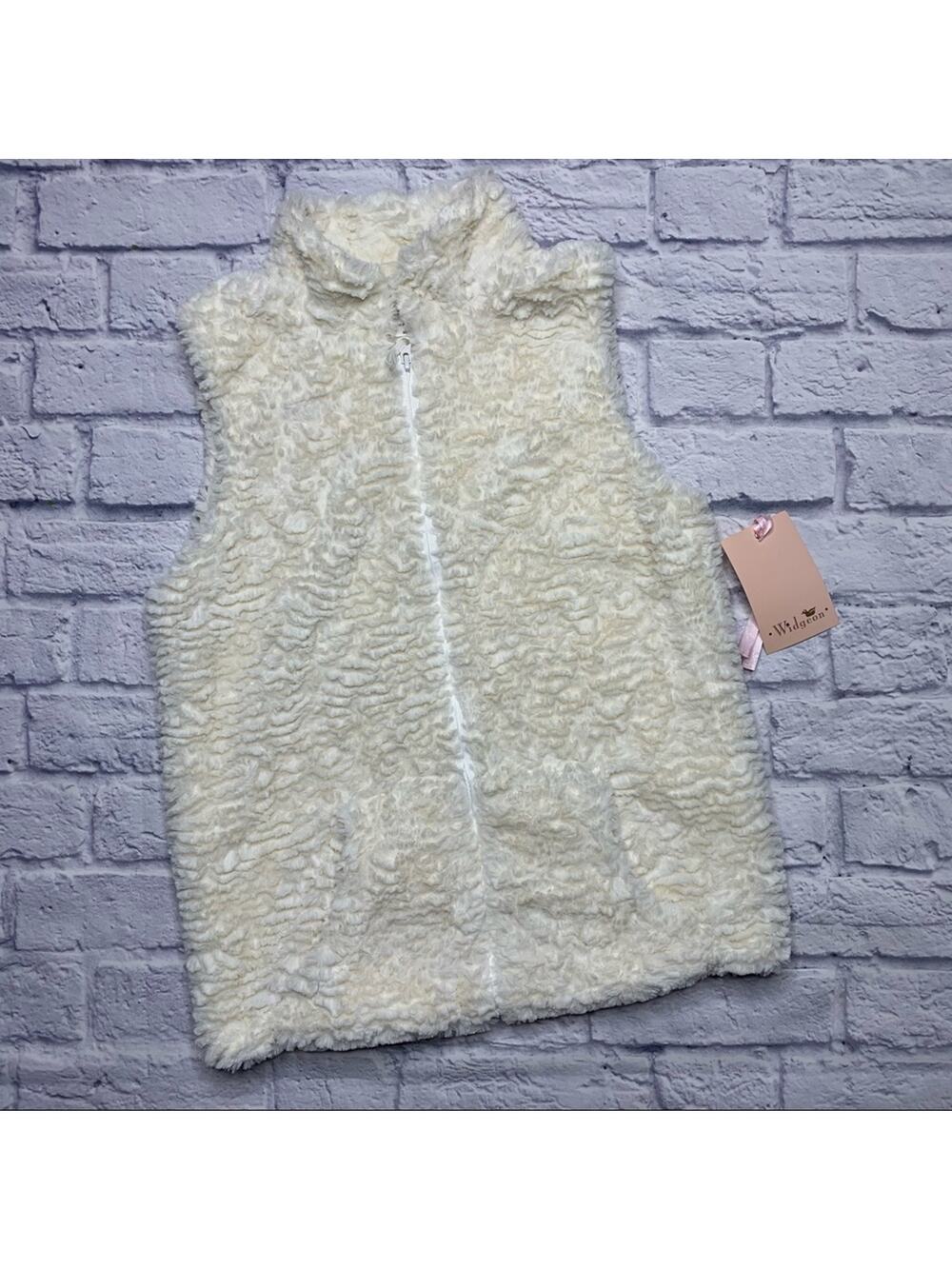 Widgeon Faux Fur Vest in Cream